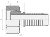 BSP FEMALE MULTISEAL HYDRAULIC HOSE FITTINGS